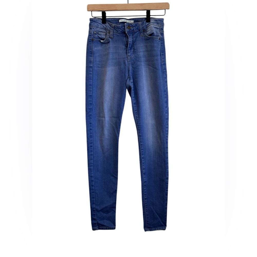 Celebrity Pink Mid Rise Skinny